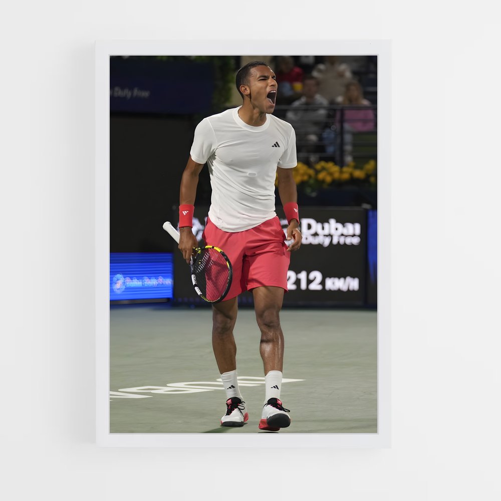 Poster Ace au Service – affiche Tennis (vue 3)